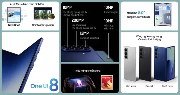 Samsung Galaxy Z Fold7 5G 12GB 512GB - Ảnh 7
